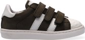 Ton & Ton E1835-212 Lage sneakers - Leren Sneaker - Jongens - Groen - Maat 33