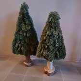 Nobilis kerstboom-plat 40 cm hoog.
