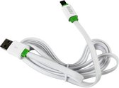 Durata (DR-U20M) Micro USB Kabel Extra lang 2 meter / MicroUSB kabel / Oplaadkabel / Oplaad Kabel voor Samsung / Sony / Huawei / Motorola / Wiko / LG / HTC / Honor / Alcatel