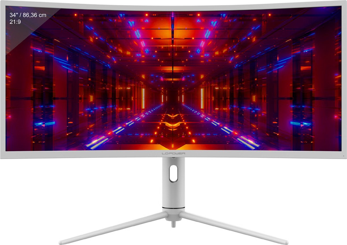 GAME HERO® 34 inch UltraWide QHD VA Curved Gaming Monitor - 144 Hz