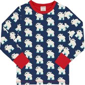 Maxomorra T-shirt POLAR BEAR Maat 98/104