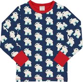 Maxomorra T-shirt POLAR BEAR Maat 92/98