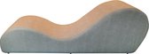 FURNILUX - Tantra Sofa- Lounge bank(Creme, synthetisch leer)