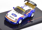 Porsche 911 (964) RWB "Rauh-Welt" Waikato #1 Blauw / Wit 1:43 Ixo Models