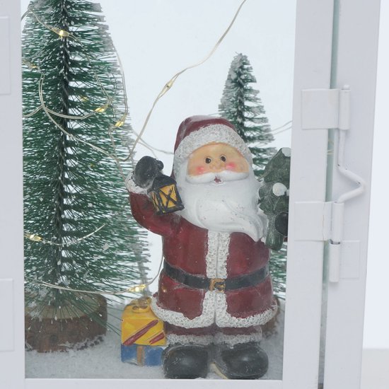 Kerstverlichting Buiten Lantaarn Kersttafellantaarns Vintage Buitenkaarslantaarn Decoratief Met LED-licht - LED-kaarslicht Kerst Lantaarn ( Color : D , Size : 12.5*5cm