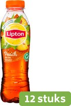 Lipton Original Ice Tea Peach - 12 x 500 ml - Voordeelverpakking