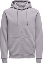 ONLY & SONS ONSCERES LIFE ZIP THR. HOODIE SWEAT NOOS  Heren Trui - Maat M