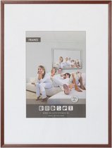 Aluminium Fotolijst HOUTLOOK - Profiel M109 - 30 x 30 cm - Houtlook Kersen