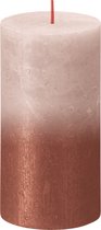Rustiek fading metallic stompkaars 130/68 Misty pink Amber