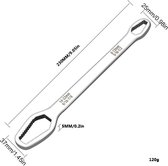 WiseGoods Premium Torx Schroevendraaier - Wrench - Verstelbare Tang - Gereedschap - Klussen - Tool - Moersleutel - 8-22mm