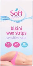 Bikini wax strips voor gevoelige huid - multicolor - wax - one size -32 stuks