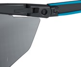 Hellberg 23232-001 Veiligheidsbril Argon AF+AS Smoke blauw - anti-kras - anti-condens