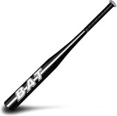 WiseGoods Premium Honkbal Knuppel - Baseball Bat - Softbal - Sport - Outdoor - Aluminium - Dames - Heren - Cadeau - Zwart - 20Inch