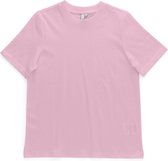 Little Pieces LPRIA SS FOLD UP SOLID TEE TW BC Meisjes T-Shirt - Maat 116
