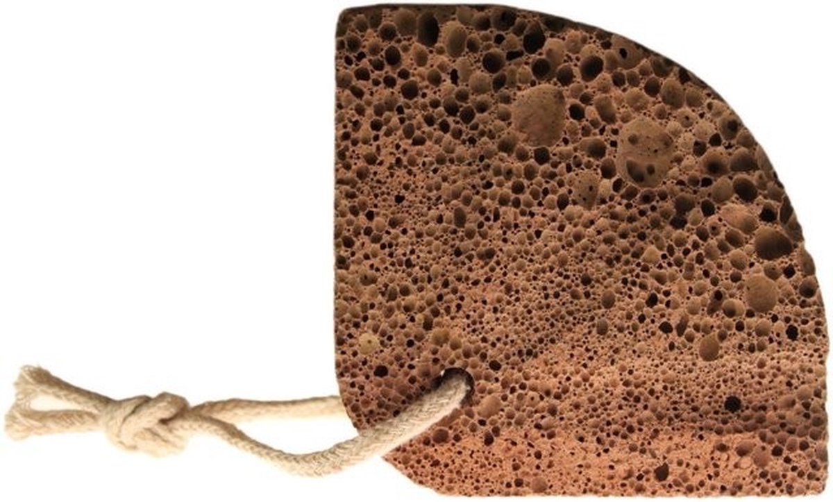 Puimsteen - Vulkanische Lava - Schelp vormig - Scrub - Onverwoestbaar 8x7x2cm