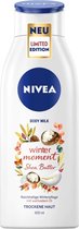 NIVEA - Winter Moment Body Milk (400 ml), rijke body lotion voor droge huid, diep effectieve winterverzorging hydrateert 48 uur