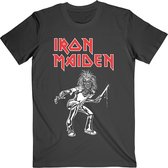 Iron Maiden Heren Tshirt -M- Autumn Tour 1980 Zwart