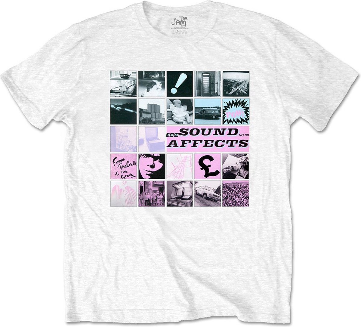 The Jam - Sound Affects Heren T-shirt - M - Wit