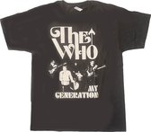 The Who Heren Tshirt -2XL- Clap Hands My Generation Zwart
