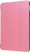 Lenovo Tab P11 hoes - Lenovo Tab P11 bookcase Licht Rose - Trifold tablethoes smart cover - hoes lenovo tab P11 - Ntech