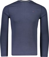 Tommy Hilfiger T-shirt Blauw Aansluitend - Maat XL - Heren - Never out of stock Collectie - Katoen