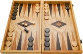 Backgammon Olijfhout Handgemaakt-Tavla -Luxe uitgave