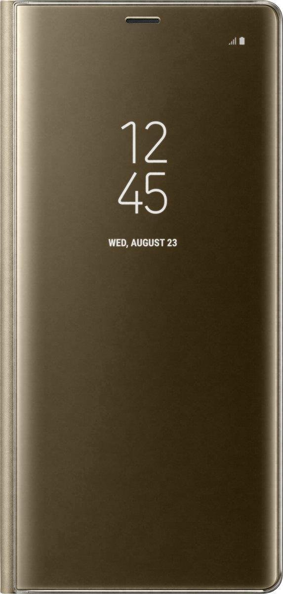 Flip Standing Cover - Geschikt voor Samsung S9 - Goud