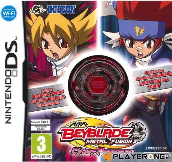 Halifax Beyblade Mfu + Spin Ds Standard Italien Nintendo DS