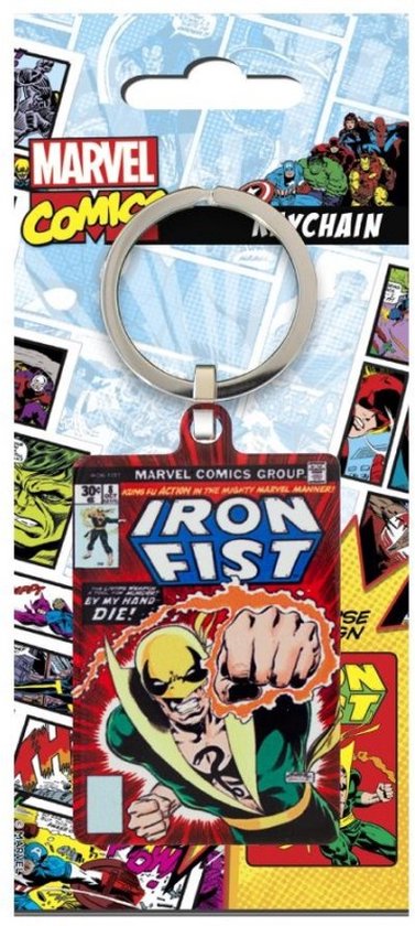 MARVEL - Porte-clés en métal - Iron Fist