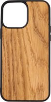 Apple Iphone 13 Pro Max Eik - Houten GSM / Telefoon Hoesje - Shockproof TPU Case