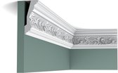 Orac decor Kroonlijst - Plafondlijst - Sierlijst - Type C201 - lengte 2 m
