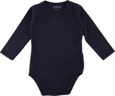 Fixoni - Prematuur basic omslagromper - navy maat 44