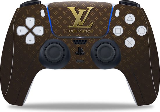 Louis Vuitton Skin Sticker For PS5 Skin And Controllers
