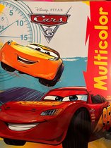 kleurboek disney cars `3 met vorbeeld in kleur