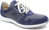 Hartjes 231662 blauwe dames veterschoen