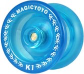 MagicYoyo - Professionele Magic Jojo K1 Spin - Gevorderden - Allerbeste Jojo - Kogellager - Unresponsive - Lichtblauw