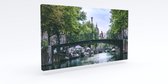 Akoestisch     schilderij Amsterdam - 126x64 cm  | Geluidsisolatie | Akoestische panelen | Isolatie paneel | Geluidsabsorptie | Akoestiekwinkel