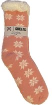 Sukats® Huissokken - Homesocks - Maat 41-46 - Anti-Slip - Fluffy - Heren Huissokken - Variant 1006