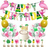 La Gabriela - Flamingo - Verjaardagspakket - Summer - Summerparty - Party - Ananas - Balloon - Roze - Pineapple