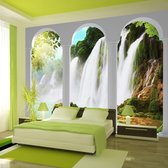 Zelfklevend fotobehang - Waterfall.