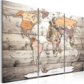 Schilderij - History of Travel.