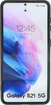Samsung Galaxy S21 color TPU hoesje zwart