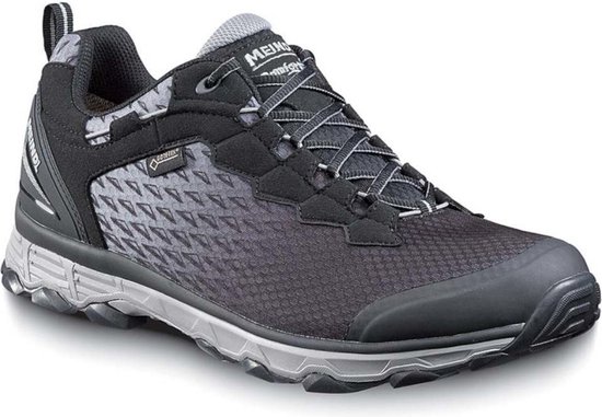 Activo Sport GTX Lage Wandelschoen Heren Schwarz/Silber 12/47