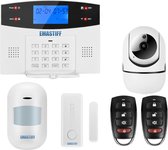 Lupio Multifunctionele Alarmsysteem | Slim alarmsysteem met camera en smart home | Keypad | Multifunctioneel | Thuis modus | Wifi | Sirene | Melding op app | SMS, GSM en SIM kaart