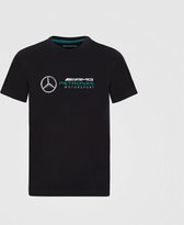 Mercedes - Mercedes kids large logo t-shirt zwart - Size : 92