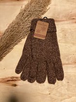 Winter Handschoenen - Dames - Verwarmde - Minimalistisch bruin