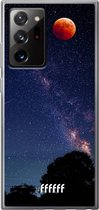 6F hoesje - geschikt voor Samsung Galaxy Note 20 Ultra -  Transparant TPU Case - Full Moon #ffffff