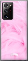 6F hoesje - geschikt voor Samsung Galaxy Note 20 Ultra -  Transparant TPU Case - Cotton Candy #ffffff