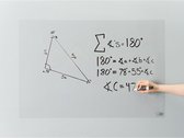 Smart Paper Board - 2 Stuks - Transparant -  met Hervulbare Gum, Whiteboard Pen