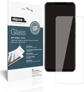dipos I 2x Pantserfolie helder compatibel met Asus ROG Phone 5s Beschermfolie 9H screen-protector (expres kleiner dan het glas omdat het gebogen is)